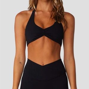 CSB Crop Shop Boutique Serenity scrunch halter bra